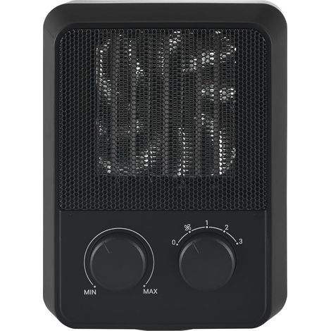 BEKO Termoventilatore da tavolo RHP5320B, 2000W, 4 Velocità, Nero (1/5)
