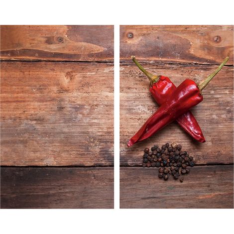 Wenko – Coussinets de cuisine en verre résistant aux hautes températures – Lot de 2 pièces – Dimensions 52 x 30 cm – Protection efficace pour table et comptoir (1/2)