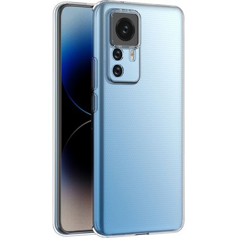 Ultra Clear 0,5 mm Hülle kompatibel mit Xiaomi 12T Pro / Xiaomi 12T dünne Abdeckung transparent (1/5)