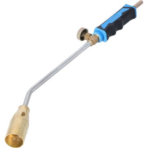 Chalumeau à propane haute intensité, alimenté au propane, MAPP, kit chalumeau turbo à gaz, chalumeau de soudage, kit chalumeau à gaz MAPP à allumage par gâchette avec allumeur, chalumeau à propane (1/5)