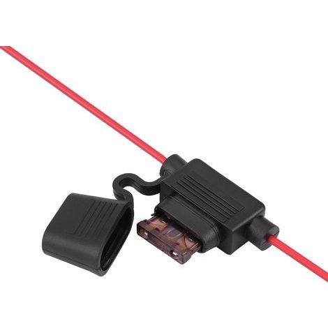 Kit universale di riscaldamento per sedili auto in fibra di carbonio, composto da 2 pezzi, con comandi rotondi. (1/5)