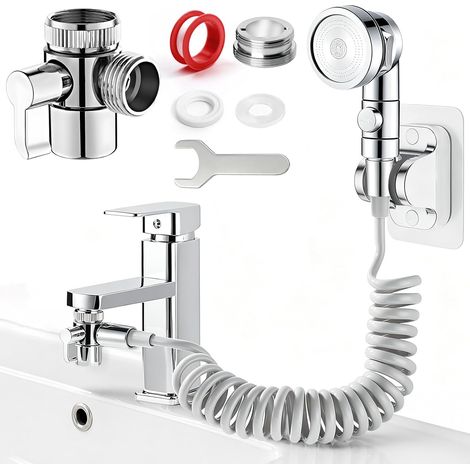 Douchette Lavabo avec Tuyau, Douchette pour Lavabo Salle de Bain (1/5)