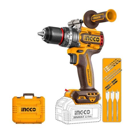 Akku-Bohrmaschine ingco cordless percussion drill 20V 96 Nm