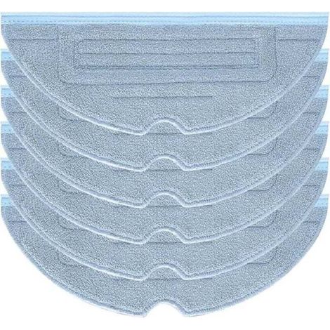Enowelir 6pcs Serpillière pour Roborock S7 Pro Ultra S7 MaxV Ultra S7 Plus S7 Max Pièces de Rechange Accessoires pour Roborock S7 T7s T7s Plus Robot Aspirateur (1/4)