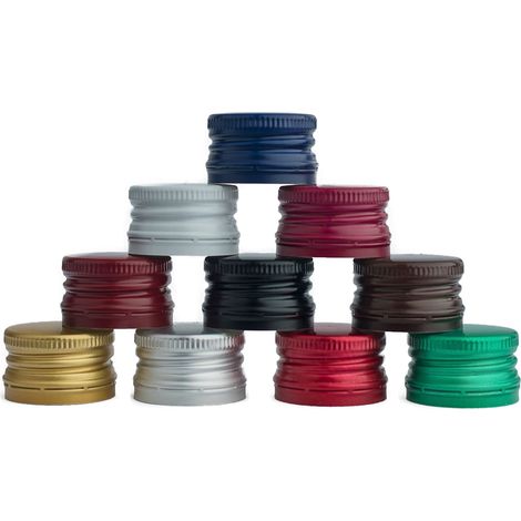100x Tappi per bottiglie diametro 28 mm (1/2)