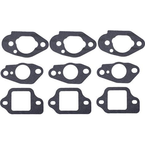 Compatible avec joints de carburateur pour tondeuse à gazon Honda GCV135 GCV160 GCV190 GSV190 HRS216 HRT216 HRB216 HRR216 HRZ216 Remplace 16212-Zl8-000 16221-883-800 (1/5)