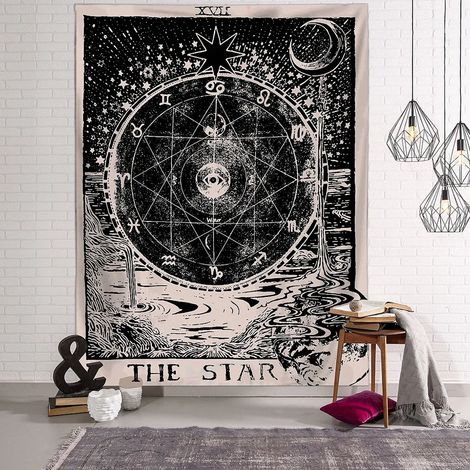 Tapisserie 200 cm x 150 cm, makata, foulard mural, naturel, décoration murale, matière douce, tapis pour salon, chambre, tapis de yoga, couverture de pique-nique, décoration murale, couleur 32 (1/2)
