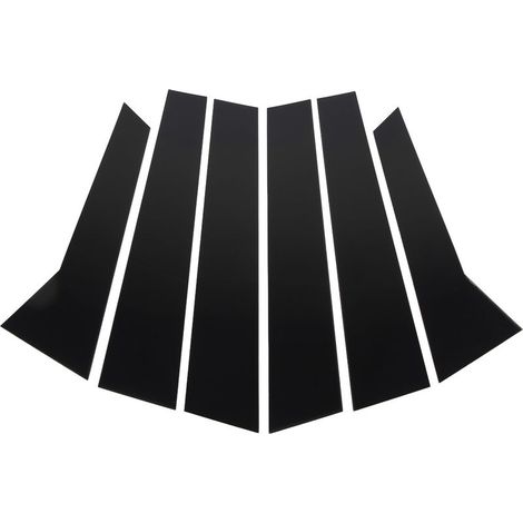 Lot de 6 enjoliveurs de montants B, autocollant noir brillant pour vitres extérieures, pour Macan 95B (2014-2023) (1/5)