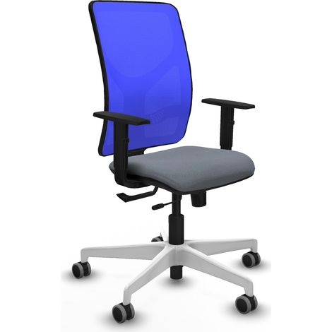 Chaise piqueras y crespo Motilla bleu accoudoirs mousse (1/2)