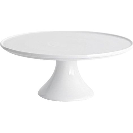 Plateau à gâteau en céramique blanc - Présentoir à cupcakes - Support à muffins - Pour fête des mères, mariage, anniversaire, fête (1/5)