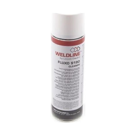 Lincoln Electric W000374827 Fluxo S 190 Detección de Grietas Limpiador, 500 ml