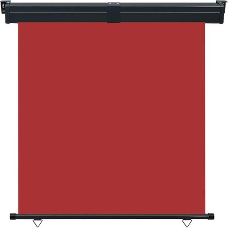 Maison Exclusive - Tendalino Laterale per Balcone 175x250 cm Rosso (1/5)