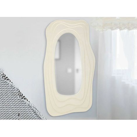 Mirol Pregola, Structure en Bois Nobilité, Structure en Verre, 4x165h cm Blanc (1/5)