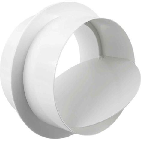 Pièce de rechange pour Lierteer PVC ventilateur Check Valve pour Bathroom Kitchen Valve Round tuyau Backdraft Damper 120mm