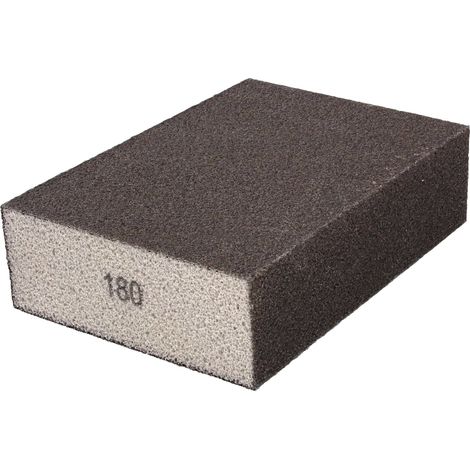 QUADRIOS Éponge abrasive 2202T005, Grain : 180, Aspect de ponçage : env. P320 (1/4)
