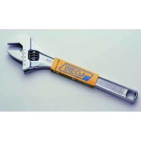 Llave Ajustable Moleta Central 18" Cromada (1/2)