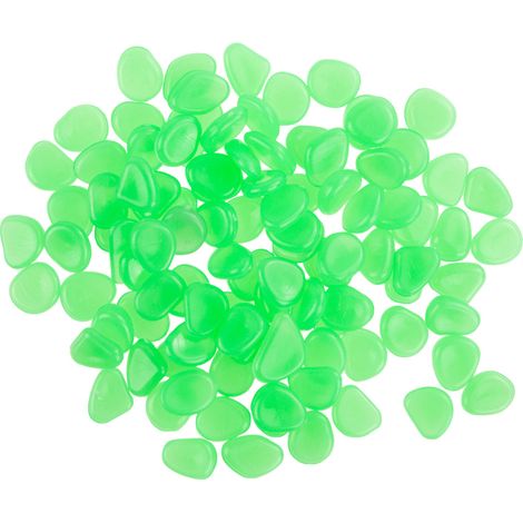 TG67713-3 GLORIOUS STONES FLUORESZIERENDE KEILSTÖCKE 100 STÜCK GRÜN