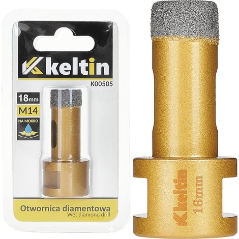 Broca de diamante para cerámica de 18 mm M14 (100) (1/3)