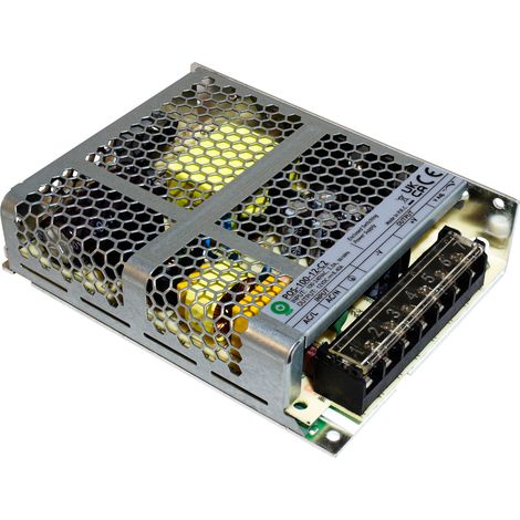 POS-100-24-C2: alimentatore serie POS 24V/4.5A, in contenitore, a basso profilo