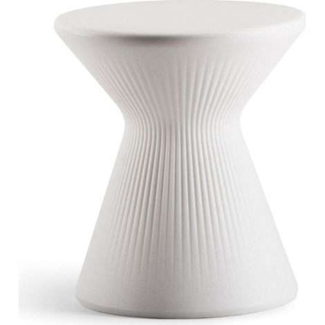 Plust Sgabello Fade Basso Indoor & Outdoor Bianco Light