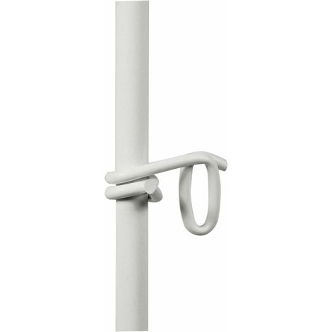 Isolateur queue de cochon pour fils, cordes et rubans maxi 40 mm (Lot de 10)
