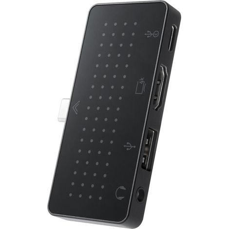 Twelve South StayGo Mini – kompakter USB-C-Hub (USB-C, HDMI, USB-A/BC 1.2, Kopfhörer/Audio)
