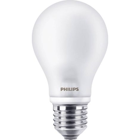 PHILIPS - LAMPADINA LED A GOCCIA IN VETRO 60W E27 2700K - NON DIMMERABILE - LUCE BIANCA CALDA (1/5)