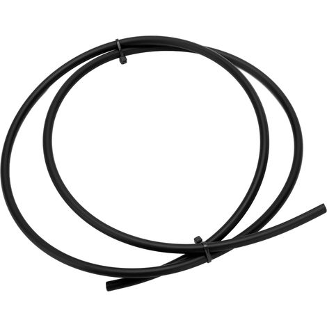 MEROCA VTT Frein Hydraulique Tube Prolongateur Disque Frein Huile Conduite 5mm Diamètre Externe 1m Longueur Noir (1/5)