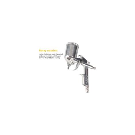 Mini pistola de aire comprimido profesional con boquilla de 0,5 mm y 125 ml para reparación de pintura de automóviles. (1/4)