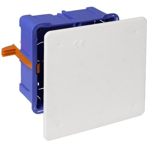 Scatola di connessione per incorporare il coperchio divisorio cavo 100x100mm con artiglio metallico