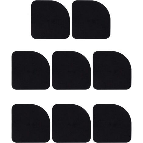 BUNTHAUS 8 PCS Anti Dérapant Mute Machine à Laver, Coussinets Anti Vibrations Rondelle Absorbant Anti Vibration Pads Tapis de Pieds Silencieux en Caoutchouc pour Laveuse Sécheuse Machine à Laver Réfri (1/5)