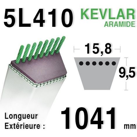 Courroie 5L410 - 5L41 KUBOTA 7072232430 (1/3)