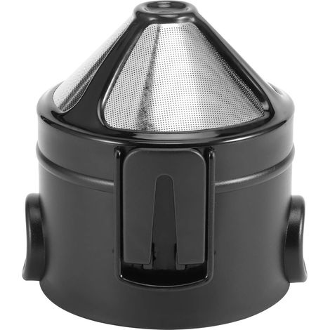 Filtro de café reutilizable de acero inoxidable, plegable y portátil, no necesita papel, filtro eficiente y fácil de usar para espresso.