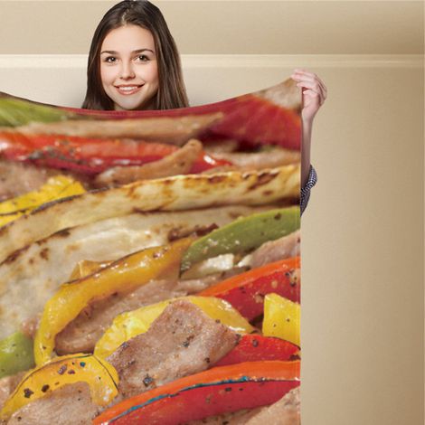 Personalisierte, humorvolle Speisenabdeckung BL651, 120x150 cm, 2er-Set, lustiges Design zur Tischdekoration. (1/3)