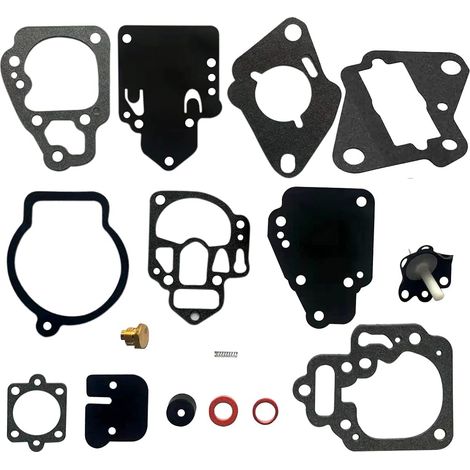 18-7212 Kit di ricostruzione del carburatore per motori fuoribordo Mercury Mariner 6 8 9,9 10 15 20 25 HP 2 cilindri Ricambi per motori per barche 1395-97611 1395-9803 1395-9725 1395-9645 1395-811357 