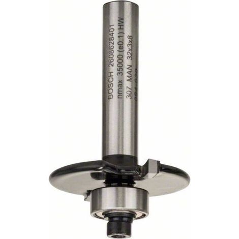 Bosch 2608628401 Fresa circular de carburo plateada 32 mm (1/3)
