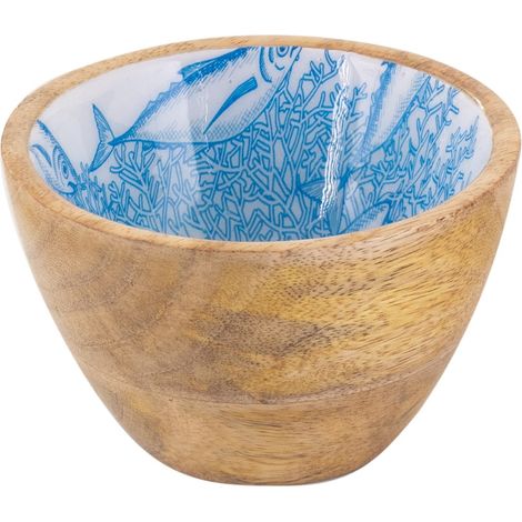 Signes Grimalt Cuenco Bol Cocina Cuenco Peces Mini Cajas Y Bandejas Azul 10x10x7cm 32852