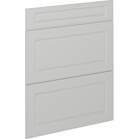 Frente de cocina R-Line, Blanco casa de campo, 59.6 x 70.4 cm frente de mueble para mueble bajo con cajones, Vicco (1/5)