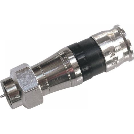 conector de compresión Televes fps1672 acero inoxidable