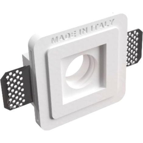 Faretto incasso lampadari bartalini ireob fp17 gu10 mr11 led gesso verniciabile