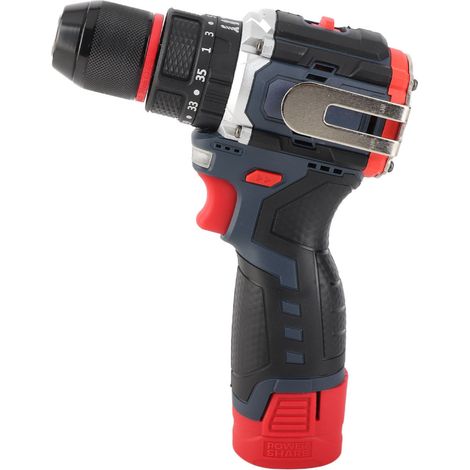 Perceuse-visseuse électrique 18 V avec moteur sans balais en cuivre pur, sans fil, pour le perçage du bois, du métal et de la céramique (100-240 V, prise européenne). (1/5)