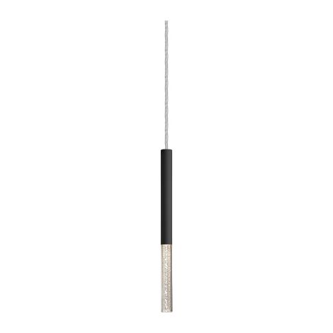 Zumaline ONE Integrierte LED-Pendel-Deckenleuchte, Mattschwarz, 3000K, 450Lm (1/2)