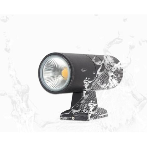 Applique murale extérieure étanche LED Applique murale extérieure Jardin Lumière chaude Applique murale Éclairage créatif (Lumière blanche chaude, 6w) (1/5)