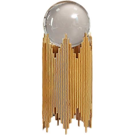 Décoration intérieure pour salon, objet décoratif pour la maison, table basse lumineuse en verre cristal pour livres, meuble TV moderne B (1/5)