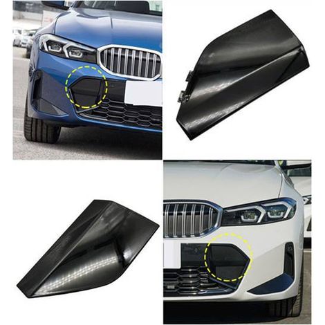 1 Paar der Teilenummern 51118085456 und 511180854565 sind für die Anhängerkupplungsabdeckungen der BMW 3er-Reihe G20 und G21 geeignet. (1/4)