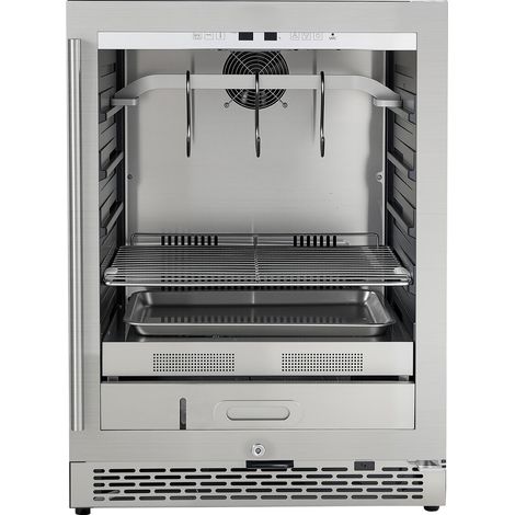 Mophorn Armadio per Stagionatura della Carne da 45 kg, Essiccatore con Controllo Accurato di Temperatura e Umidità, Dispositivo per Stagionatura della Carne per Uso in Cucina
