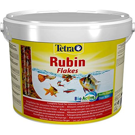 Tetra Rubin alimento completo fiocchi arancioni 10 L (1/4)