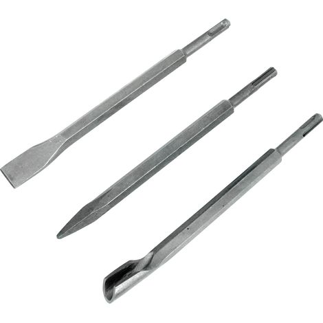 Ciseaux EXTOL CRAFT SDS PLUS, jeu de 3, 250 mm 23950