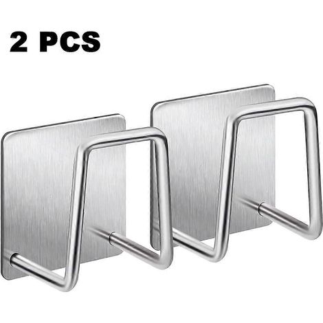 Porte-éponges élégant pour évier de cuisine et salle de bain, design gain de place. (1/4)