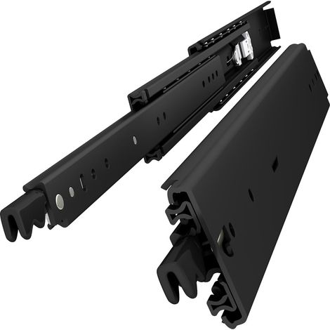Glissière pour tiroir charge lourde avec serrure 800 mm D76 (1/5)